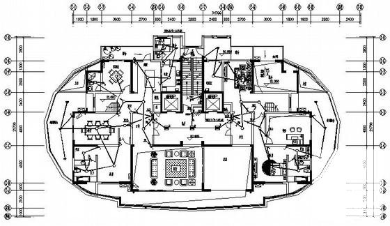 28层住宅楼电气设计CAD施工图纸 - 1