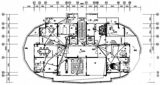 28层住宅楼电气设计CAD施工图纸 - 2