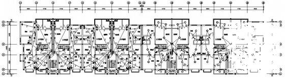 6层住宅楼电气CAD施工图纸 - 2