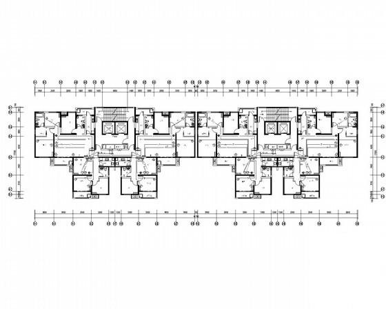 高层高档住宅楼带人防电气CAD施工图纸（甲级院设计）(控制箱原理图) - 3