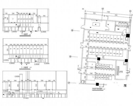 博物馆电气CAD施工图纸(甲级院设计)(变配电室) - 4