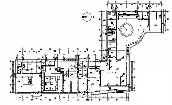 10层综合楼改造工程给排水CAD图纸 - 1