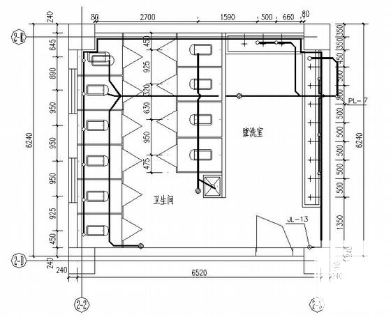 10层综合楼改造工程给排水CAD图纸 - 3