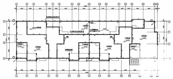 34.89米11层框架剪刀墙结构住宅楼电气CAD施工图纸(综合布线系统) - 4