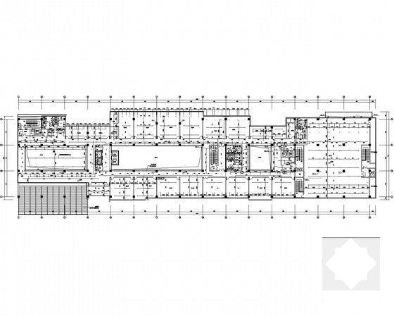 9层邮政通信大楼给排水CAD图纸(自喷系统原理图) - 5