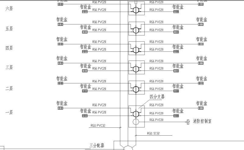 18层住宅楼电气CAD施工图纸 - 5