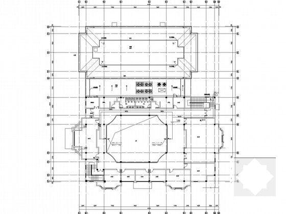 五星级超大豪华会所游泳池给排水CAD图纸（消防水炮恒温除湿节能空调系统） - 5