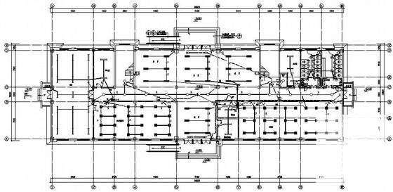 5层学校教学楼电气CAD施工图纸 - 1