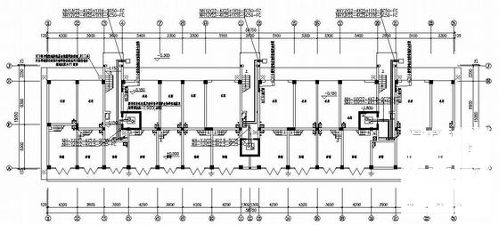 12层商住楼电气CAD施工图纸(自动报警系统) - 1