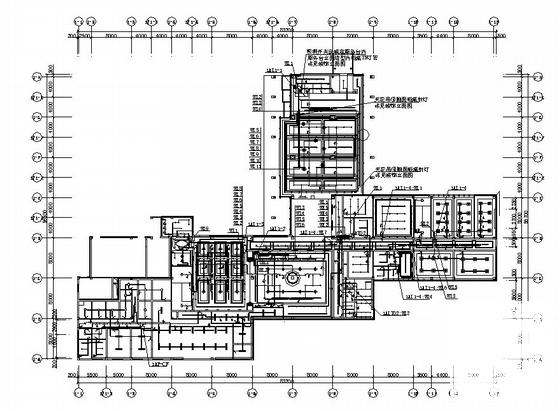 2层疗养院中心电气CAD图纸 - 1