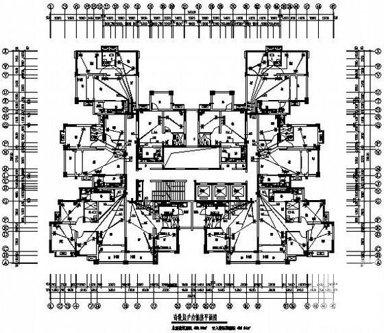 34层小区住宅楼电气CAD施工图纸 - 3