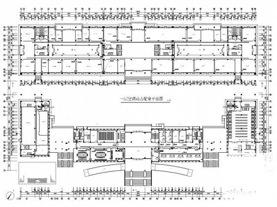 大学6层教学楼强电系统CAD施工图纸 - 2