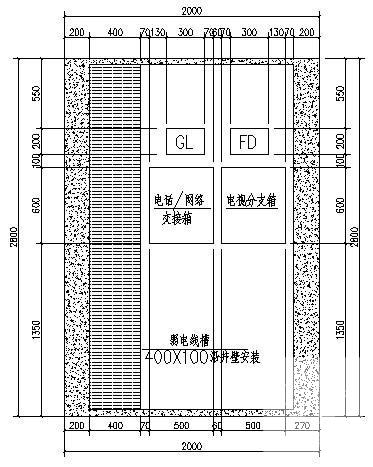 一类24层住宅楼电气CAD图纸 - 2