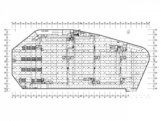 大型地下2层公共建筑地下车库电气CAD图纸 - 1