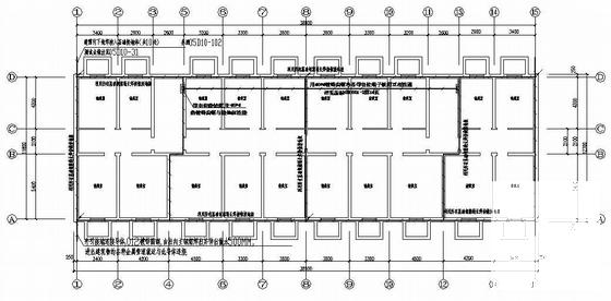 6层商住楼电气设计CAD施工图纸(防雷接地系统) - 4