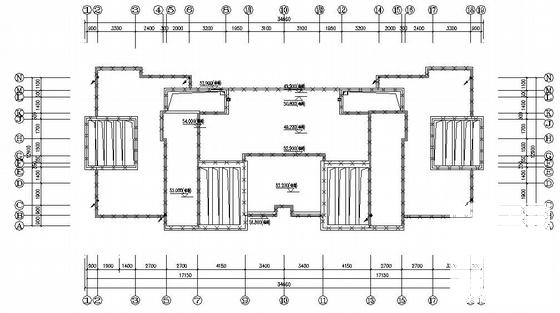 17层住宅楼电气设计CAD施工图纸(防雷接地系统) - 3