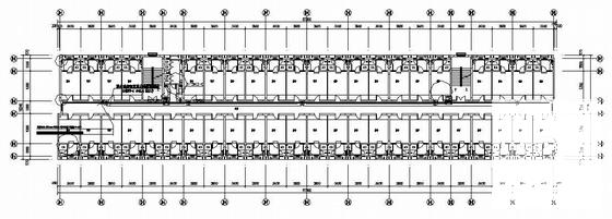 学院6层宿舍楼电气CAD施工图纸(防雷接地系统等) - 1