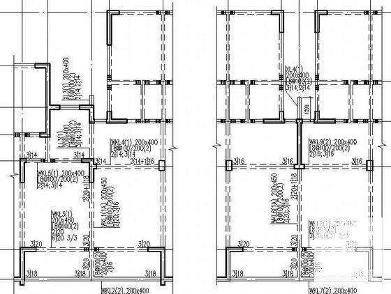 11层框剪结构住宅楼结构设计CAD施工图纸 - 2