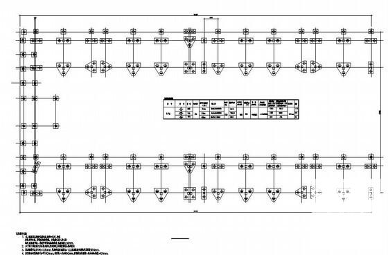 永嘉县6层框架结构学校宿舍结构CAD施工图纸（桩基础） - 1
