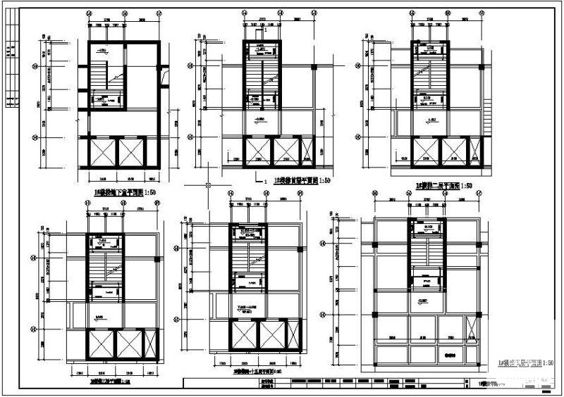 15层框剪住宅楼结构设计方案CAD图纸 - 3