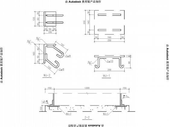 8层独立基础钢框架厂房结构CAD施工图纸（7度抗震）(平面布置图) - 5