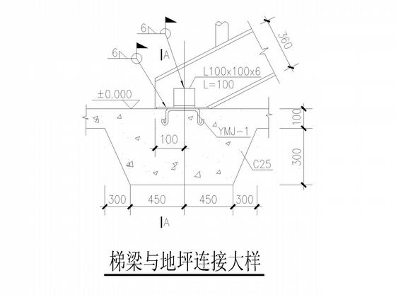 3层独立基础钢框架车间结构CAD施工图纸（7度抗震） - 5