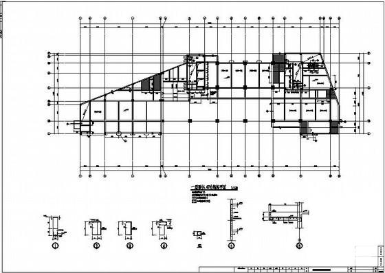 20层四星级酒店结构设计CAD图纸(梁平法施工图) - 1