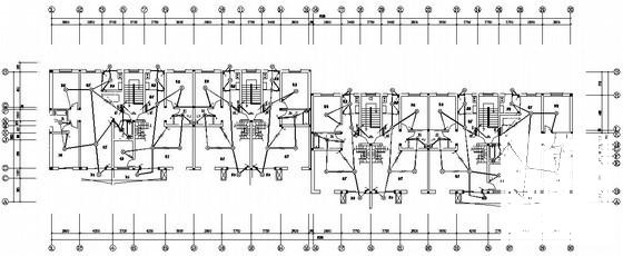 6层住宅楼电气CAD施工图纸 - 1