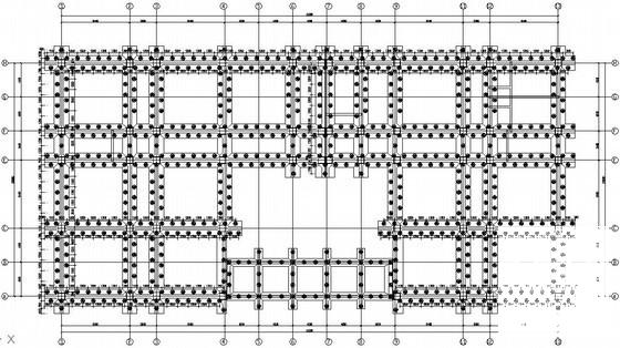 5层框架结构高校实训楼建筑CAD施工图纸 - 1