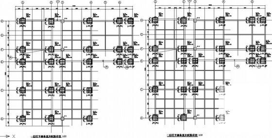 5层框架结构高校实训楼建筑CAD施工图纸 - 2