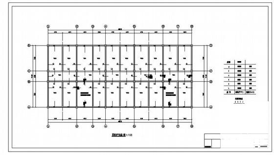 6层框架结构中学教学楼建筑施工CAD图纸（独立基础） - 3