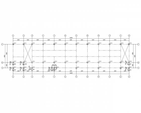 5层中学框架结构教学楼建筑施工CAD图纸（独立基础） - 5