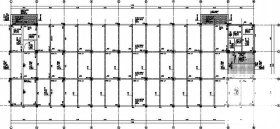 5层框架桩基础工业厂房结构CAD施工图纸（6度抗震）(现浇钢筋混凝土) - 2