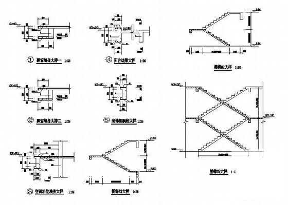 20层剪力墙结构住宅楼结构CAD施工图纸（7度抗震） - 4