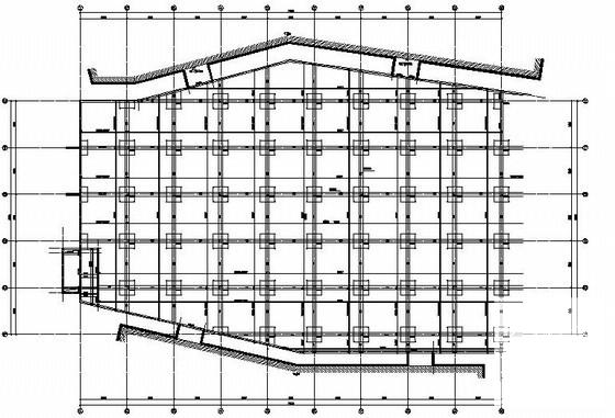 空心板地下车库结构CAD施工图纸 - 1