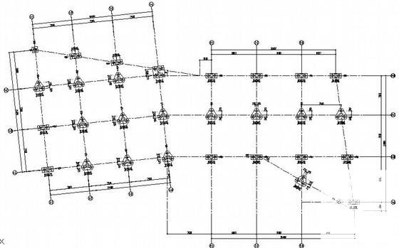 多层框架结构办公楼结构设计CAD施工图纸 - 1