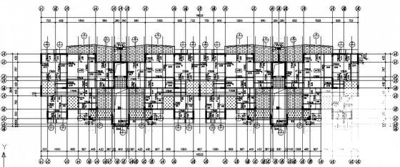 24层剪力墙结构住宅楼结构设计CAD施工图纸(平面布置图) - 4