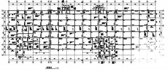 12层框架结构住宅楼结构设计CAD施工图纸 - 2