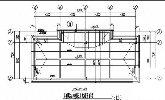 12层框架结构住宅楼结构设计CAD施工图纸 - 3