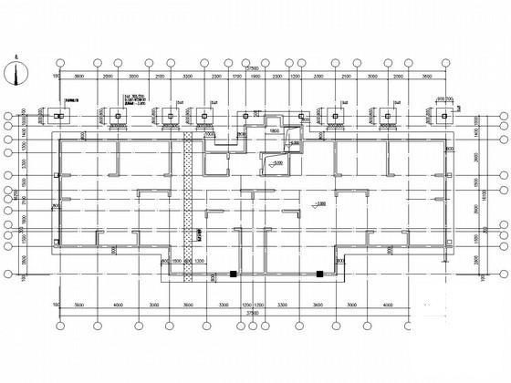 地上15层剪力墙结构小区1#楼结构CAD图纸(梁平法施工图) - 1