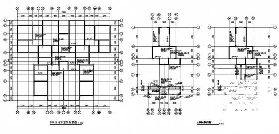 11层剪力墙住宅楼结构设计方案CAD图纸 - 2