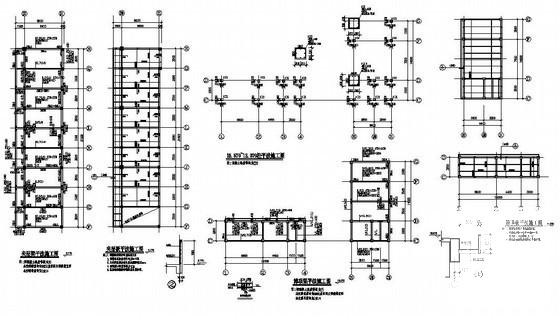 3层框架厂房结构设计方案图纸(梁平法施工图) - 4