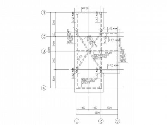 3层桩基础框架别墅结构CAD施工图纸(建施) - 4