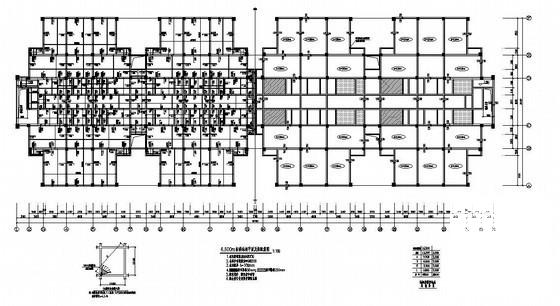 德钦县小学4层宿舍楼结构设计CAD图纸(梁平法施工图) - 3