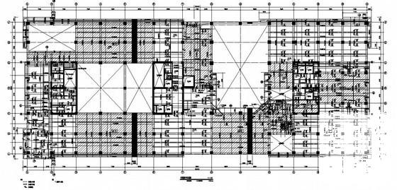 国内9层框剪科技大厦结构设计CAD图纸(梁平法施工图) - 1