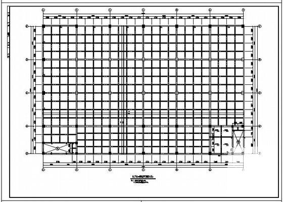 框架生产综合楼结构设计方案CAD图纸(平面布置图) - 3