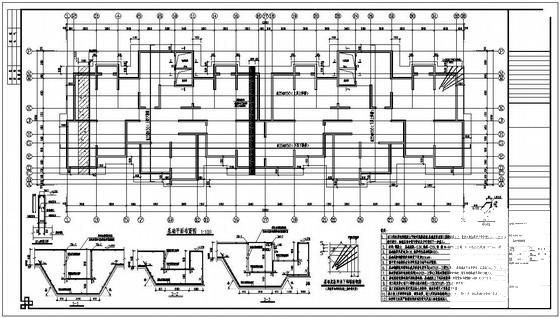 27层剪力墙住宅楼结构CAD施工图纸 - 1