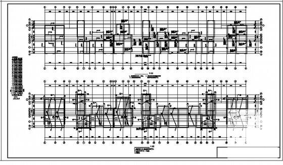 5层剪力墙住宅楼结构设计CAD图纸(梁平法施工图) - 4