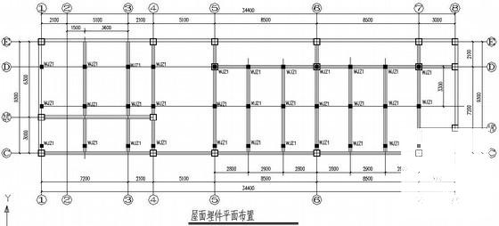 3层桩基础框架教学楼结构CAD施工图纸（7度抗震）(梁平法配筋图) - 2