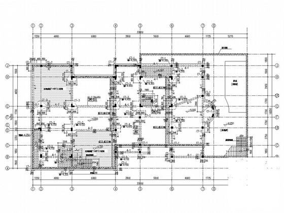 5层桩基础框架结构住宅楼结构CAD施工图纸（7度抗震）(梁平法配筋图) - 2
